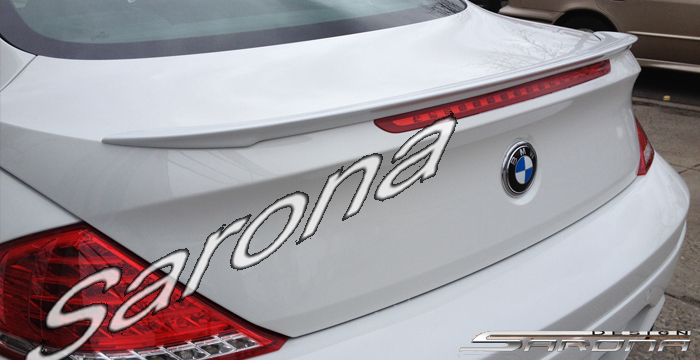 Custom BMW 6 Series Trunk Wing  Coupe (2008 - 2010) - $279.00 (Part #BM-064-TW)